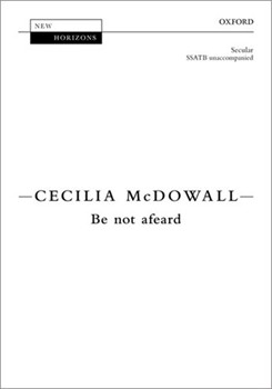 Be not afeard by McDowall Cecilia William Shakespeare for SSATB a cappella