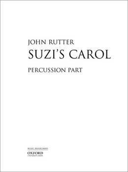 Suzi's Carol by Rutter John for Percussion