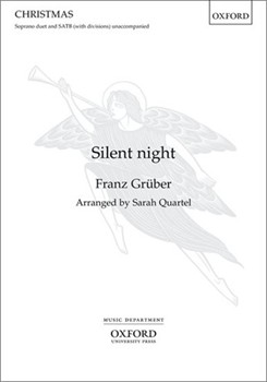 Silent night by Gruber Franz - Quartel Sarah - Mohr and Young for SATB divisi a cappella