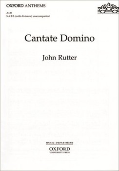 Cantate Domino by Rutter John for SATB a cappella