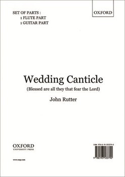 Wedding Canticle by Rutter John for SATB