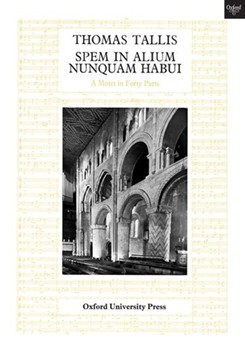 Spem In Alium Nunquam Habui by Tallis Thomas for 9 Or More (40 Voice Motet - 14")