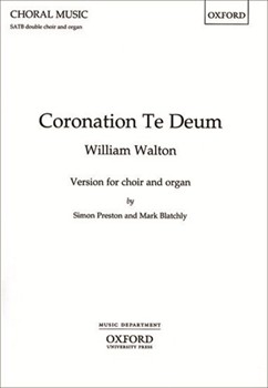Coronation Te DeumSATB and organ vocal score by Walton William for SATB