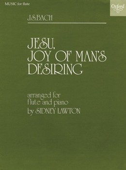 Jesu Joy of Man's DesiringFlute and piano by Bach Johann Sebastian for Solo