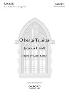O beata TrinitasVocal score
