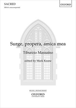 Surge, propera, amica meaVocal score