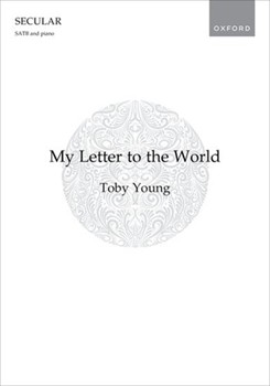 My Letter to the WorldSATB and piano