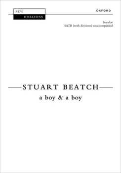 a boy & a boy Vocal score