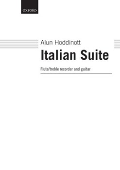 Italian Suite by Hoddinott Alun for Flute and Piano