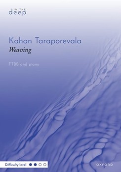 Weaving TTBB vocal score