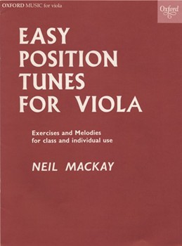 Easy Position Tunes for Viola by Mackay Neil for Solo