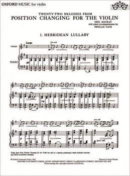 Position Changing for ViolinPiano part by Mackay Neil for Solo