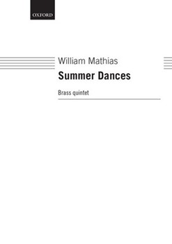 Summer DancesScore and parts by Mathias William for Brass Ensemble