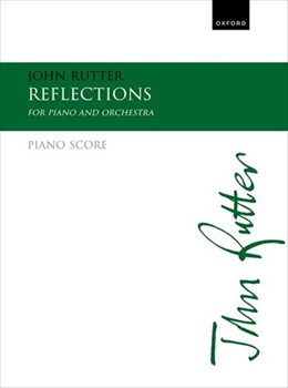 Reflections for piano and orchestra Piano score