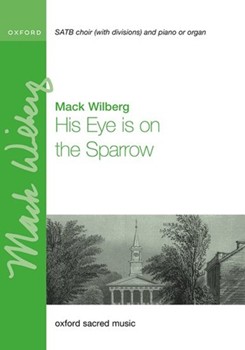 His eye is on the sparrow Vocal score