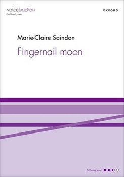 Fingernail Moon SATB vocal score