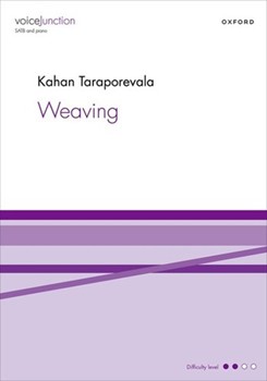 Weaving SATB vocal score