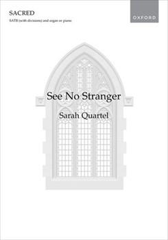 See No Stranger SATB vocal score