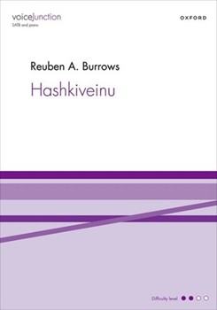 Hashkiveinu SATB vocal score