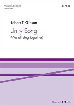 Unity Song (We all sing together) Vocal score