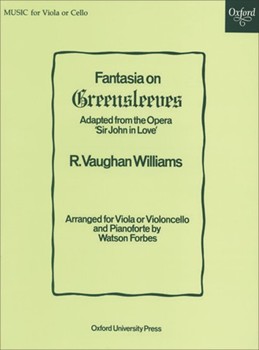 Fantasia On Greensleeves by Vaughan Williams Ralph - Forbes - for Viola and Piano