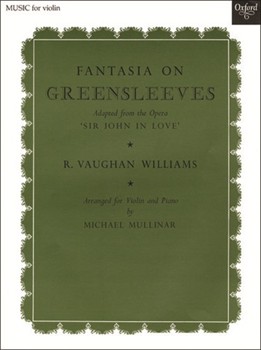 Fantasia on GreensleevesViolin solo and piano by Vaughan Williams Ralph for Solo