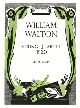 String Quartet (1922) - Parts by Walton William - MacDonald Hugh - for 4 Strings