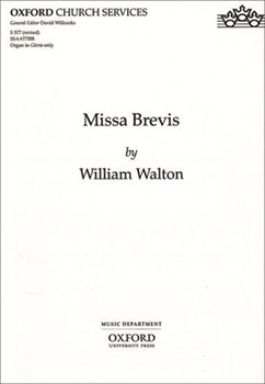 Missa BrevisVocal score by Walton William for SATB