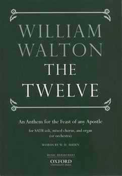 The TwelveVocal score by Walton William for SATB