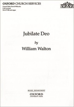 Jubilate Deo by Walton William for SSAATTBB