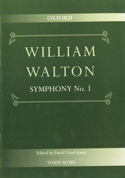Symphony No. 1 Study score by Walton William for Orchestral Parts