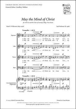 May the Mind of ChristVocal score