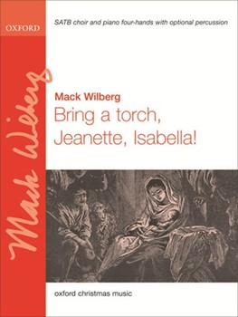 Bring A Torch Jeanette Isabella by - Wilberg Mack - for SATB (Piano 4 Hands)