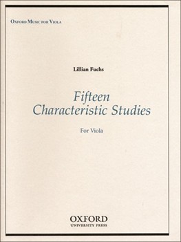 15 Characteristic Studies For Viola by Fuchs Lillian for Viola Method