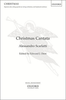 Christmas Cantata by Scarlatti Alessandro for Vocal Score