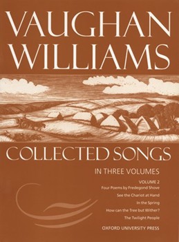 Collected Songs In 3 Volumes by Vaughan Williams Ralph for Vocal Collection (Vol 2)