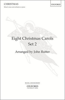 Eight Christmas Carols Set 2Vocal score by Rutter John for SATB