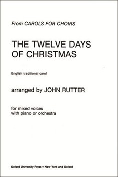 12 Days Of Christmas by - Rutter John - for SATB