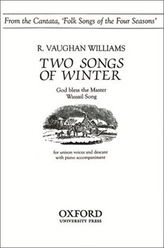 2 Songs Of Winter by Vaughan Williams Ralph for Unison