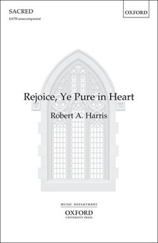 Rejoice, ye pure in heartVocal score