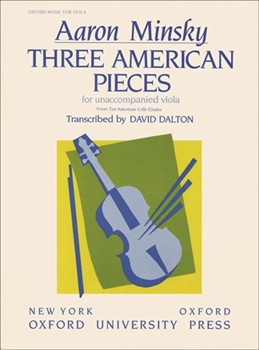 Three American Pieces by Minsky Aaron for Solo