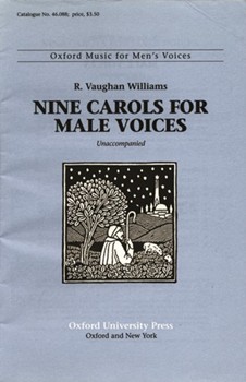 9 Carols For Male Voices by Vaughan Williams Ralph - Vaughan Williams Ra - for TTBB