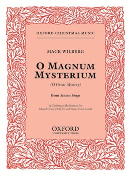 O Magnum Mysterium by Wilberg Mack for SATB (Pno Four-hands)
