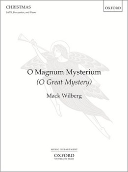 O Magnum Mysterium by Wilberg Mack for SATB (Perc/pno)