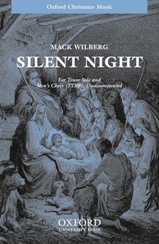 Silent nightTTBB vocal score by Various for Men's Voices