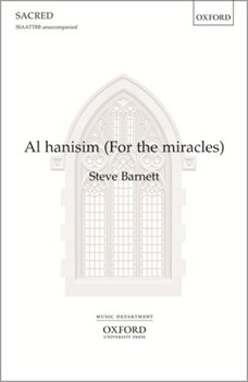Al hanisim (For the miracles)Vocal score by Barnett Steve for SATB