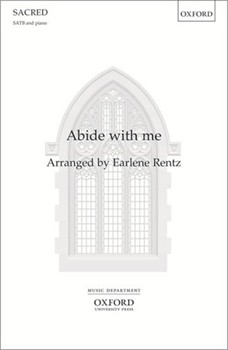 Abide with meVocal score by Monk William Henry for SATB
