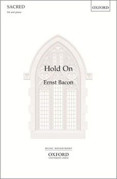 Hold OnVocal score by Bacon Ernst for 2-Part
