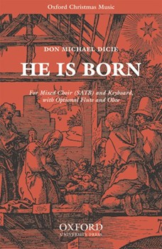 He is bornVocal score by Dicie Don Michael for SATB