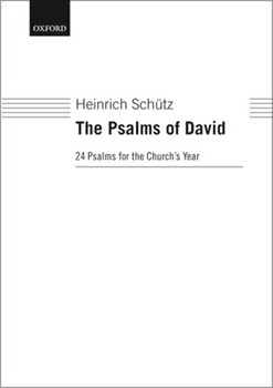 The Psalms of David: 24 Psalms for the Church's YearVocal score by Schutz Heinrich for SATB